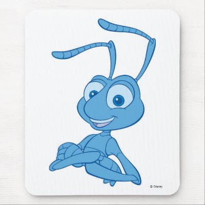 A Bug's Life Flik with Arms Crossed Disney mousepads