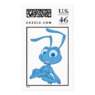 A Bug's Life Flik with Arms Crossed Disney postage