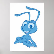 A Bug's Life Flik with Arms Crossed Disney Poster