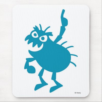 A Bug's Life P.T. Flea Logo Disney mousepads