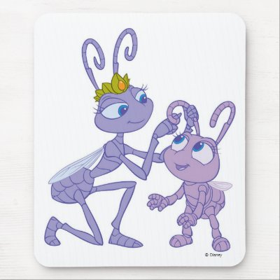 A Bug's Life Princess Atta and Dot Disney mousepads