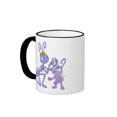 A Bug's Life Princess Atta and Dot Disney mugs