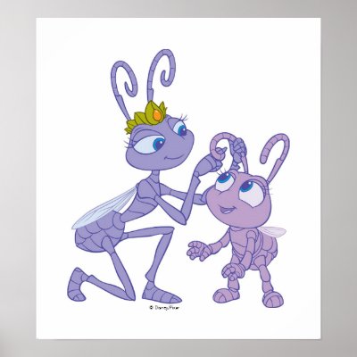 A Bug's Life Princess Atta and Dot Disney posters