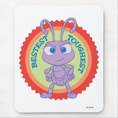 A Bug's Life Princess Dot "Bestest, Toughest" mousepads