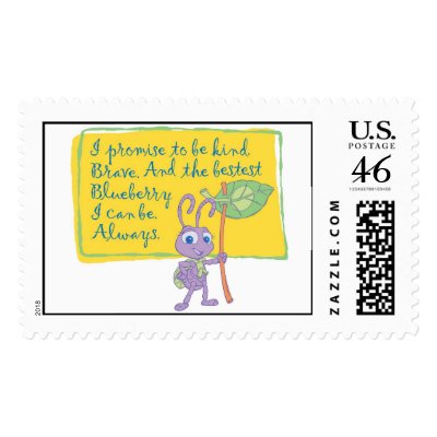 A Bug's Life Princess Dot Pledge Disney postage