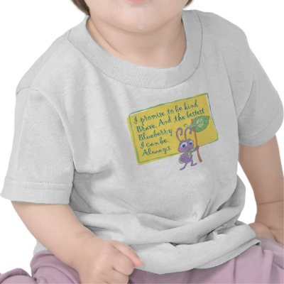 A Bug's Life Princess Dot Pledge Disney t-shirts