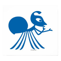 A Bug's Life Rosie silhouette Disney posters