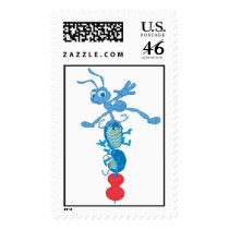 A Bug's Life Totem with Flick, Tuck, and Roll postage