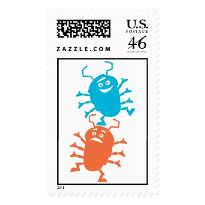 A Bug's Life Tuck & Roll Disney stamps