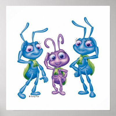  A Bug's Life Young Ones Disney posters