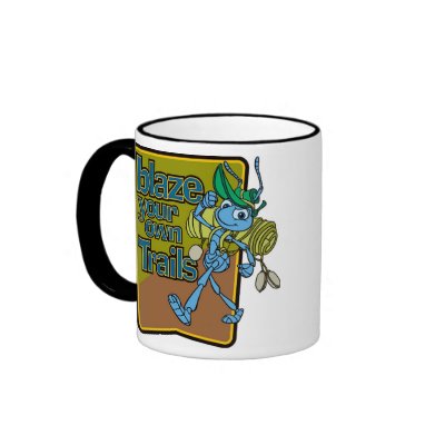 A Bug's Life's Flik "Blaze Your Own Trails" Disney mugs