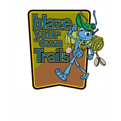 A Bug's Life's Flik "Blaze Your Own Trails" Disney t-shirts