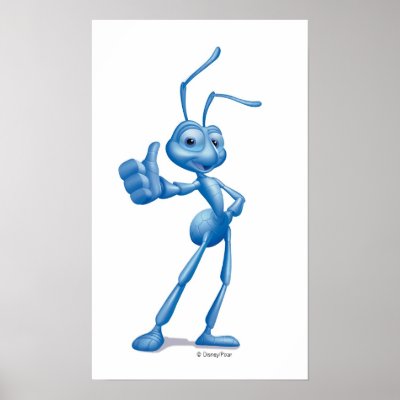 A Bug's Life's Flik Disney posters