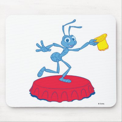 A Bug's Life's Flik Doing Act Disney mousepads