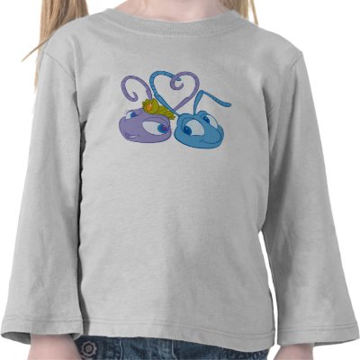 A Bug's Life's Flik & Princess Atta Disney t-shirts