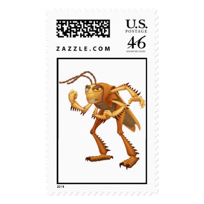 A Bug's Life's Hopper Disney stamps