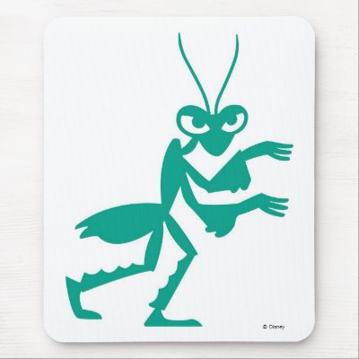 A Bug's Life's Manny walks Disney mousepads