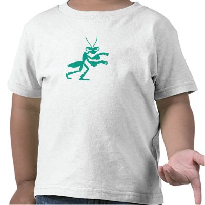 A Bug's Life's Manny walks Disney t-shirts