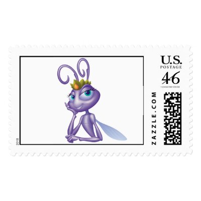 A Bug's Life's Princess Atta Disney stamps