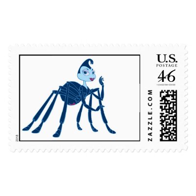 A Bug's Life's Rosie Disney stamps