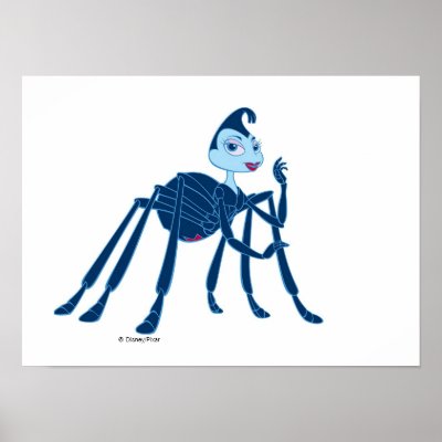 A Bug's Life's Rosie Disney posters