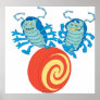 A Bug's Life's Tuck And Roll playing Disney Posters