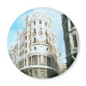 A building in Madrid Spain magnets