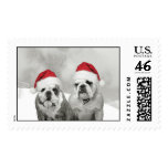 A Bully Good Christmas Postage Stamps