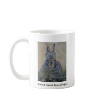 A Bunny's World Mug mugs