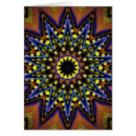A Burst of Neon - Customized Greeting Card