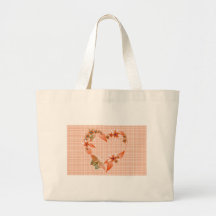 A Butterfly Heart 2 Canvas Bags