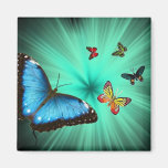 A Butterflys Journey Refrigerator Magnets