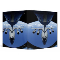 A C-17 Globemaster III receives fuel 3 Ring Binder