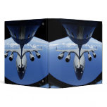 A C-17 Globemaster III receives fuel binders