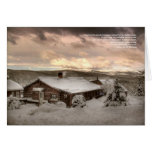 A Cabin Snug in the Mountains: Thoreau Card