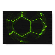A caffeine Molecule posters by vic451 A caffeine Molecule posters