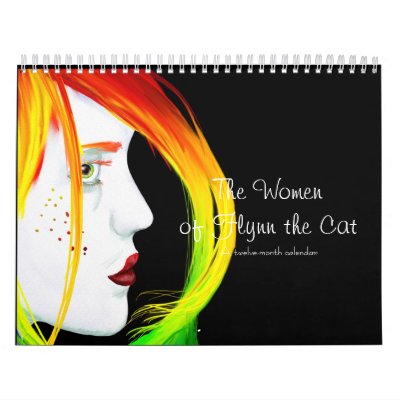 A Calendar: Women by Flynn the Cat (Black Cover) by Flynn_the_Cat