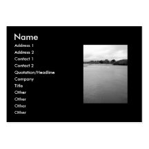 A Calm Bay in Ireland. Near Rosscarbery. Business Card Templates