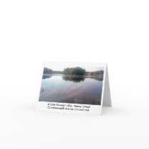 A Calm Summer’ s Day  Warner’s Pond Note Card