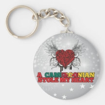 A Cameroonian Stole my Heart Key Chain