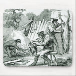A camp Kitchen, 1856 Mouse Pads