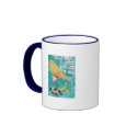A Canary, Sings Best in Love mugs by Engelhaft A Canary, Sings Best in Love mugs