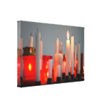 A Candle for Peace Gallery Wrapped Canvas