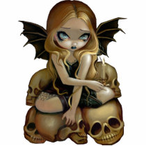 A Candle In The Dark skull fairy Photo Sculpture photo sculptures by strangeling A Candle In The Dark skull fairy Photo Sculpture photo sculptures