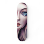 A Candy Coated Dream With Hearts Custom Skate Board