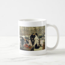 A Captain and First Mate Entertaining the Ladies Mug