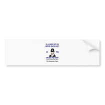 A CAREER WITH THE BOYS IN BLUE? BUMPER STICKER