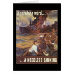 A Careless Word World War 2 Cards