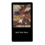 A Careless Word World War 2 Personalized Shipping Labels