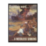 A Careless Word World War 2 Post Card
